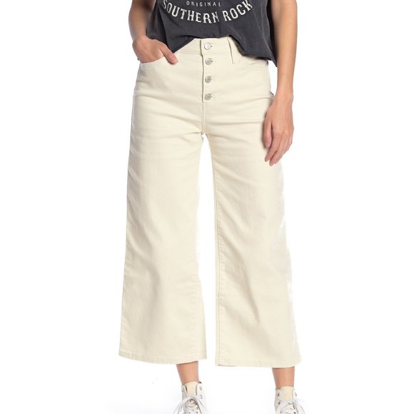 Tenny Mw Cropped Wide Pant Birch